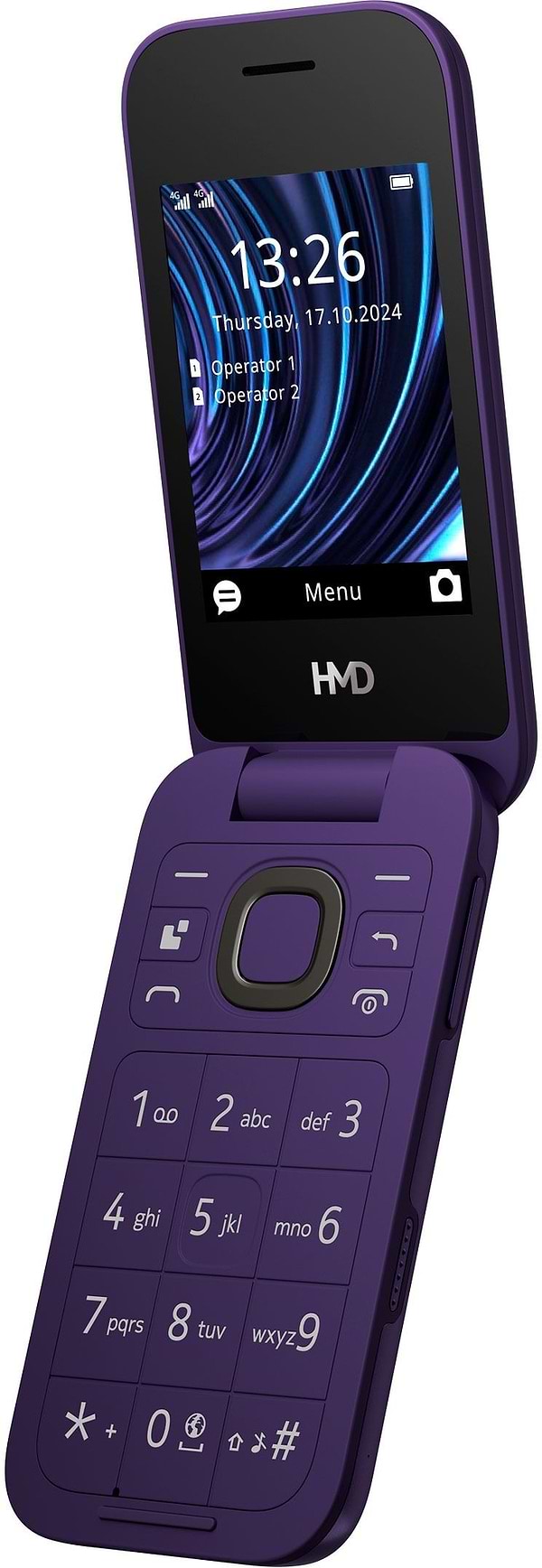Фото - Мобільний телефон HMD 2660 4G Flip DS Violet