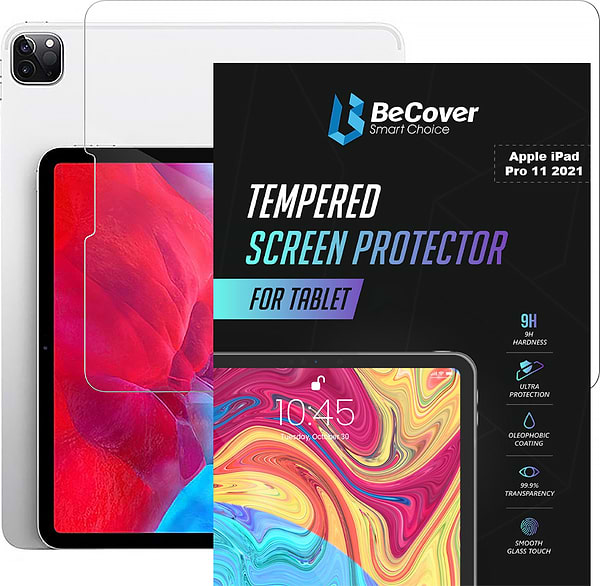 Фото - Захисне скло для планшета BeCover Apple iPad Pro 11 2021 (706056)