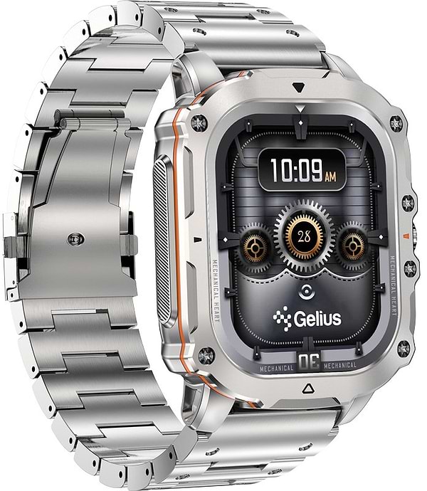 Фото - Смарт-годинник Gelius Tactical Heavy (GP-SW016) Silver Titan (101910)