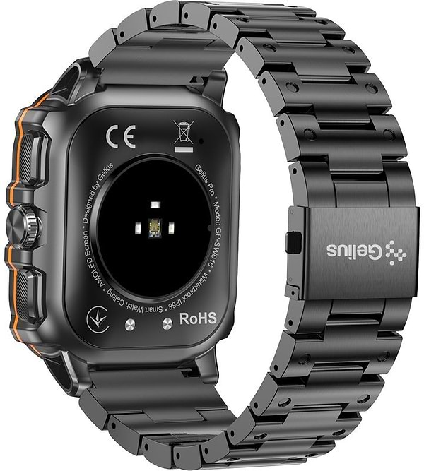 Фото - Смарт-годинник Gelius Tactical Heavy (GP-SW016) Black Chrome (101909)