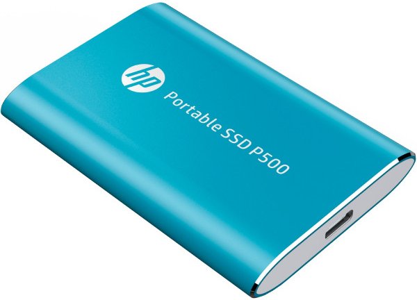 Фото - SSD-накопитель внешний HP USB 3.2 Gen1 Type-C 1Tb P500, TLC, Blue Retail (1F5P6AA)