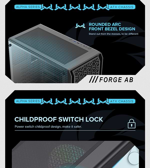 Фото - Корпус Gamemax Forge AB