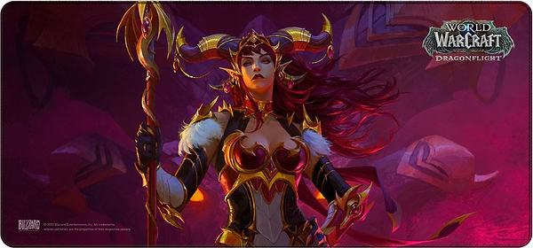 Фото - Коврик для мыши игровой Blizzard WORLD OF WARCRAFT Dragonflight - Alexstrasza, (Варкрафт) XL (FBLMPDFALXZA22SXL)