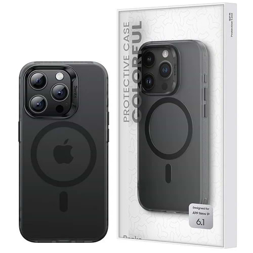 Фото - Чохол для смартфону Benks MagClap Lucid Armor Protective Black for iPhone 15 Pro (1248529)