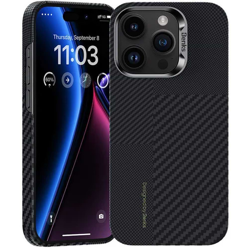 Чехол для смартфона Benks MagClap ArmorAir Case Montage Black for iPhone 15 Pro Max (1276187) - Фото 1