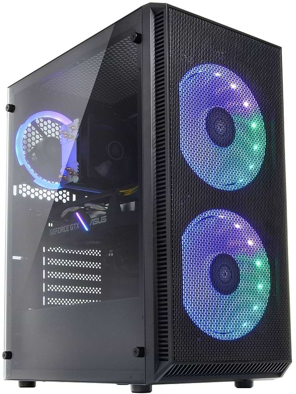 Фото - Уценка - Системный блок QUBE QB i5 10400F RTX 3060 12GB 3241Win (i510400FRTX306012GB3241Win)