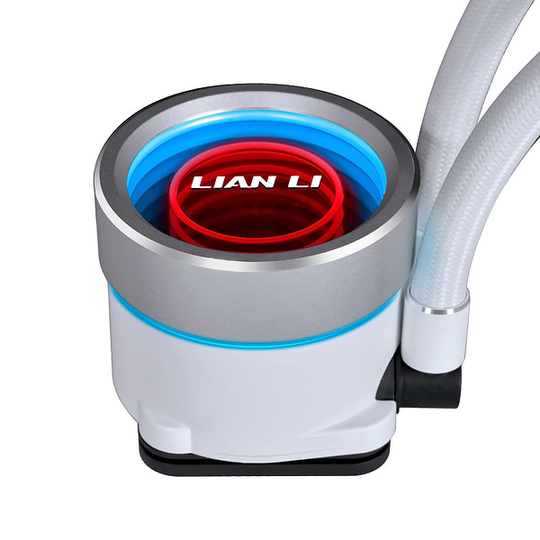 Фото - Водяна система охолодження Lian Li Galahad II Trinity 360 White (G89.GA2T36W.00)