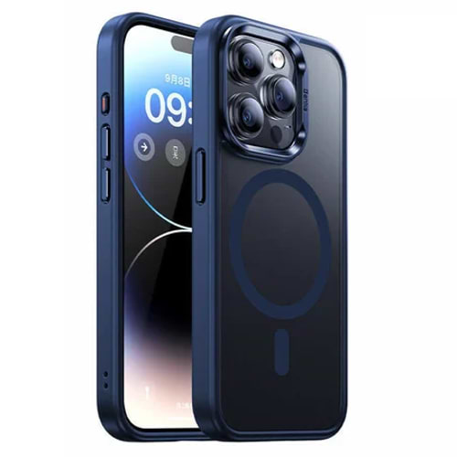 Чехол для смартфона Benks MagClap Mist Protective Blue for iPhone 15 Pro (1248533) - Фото 1