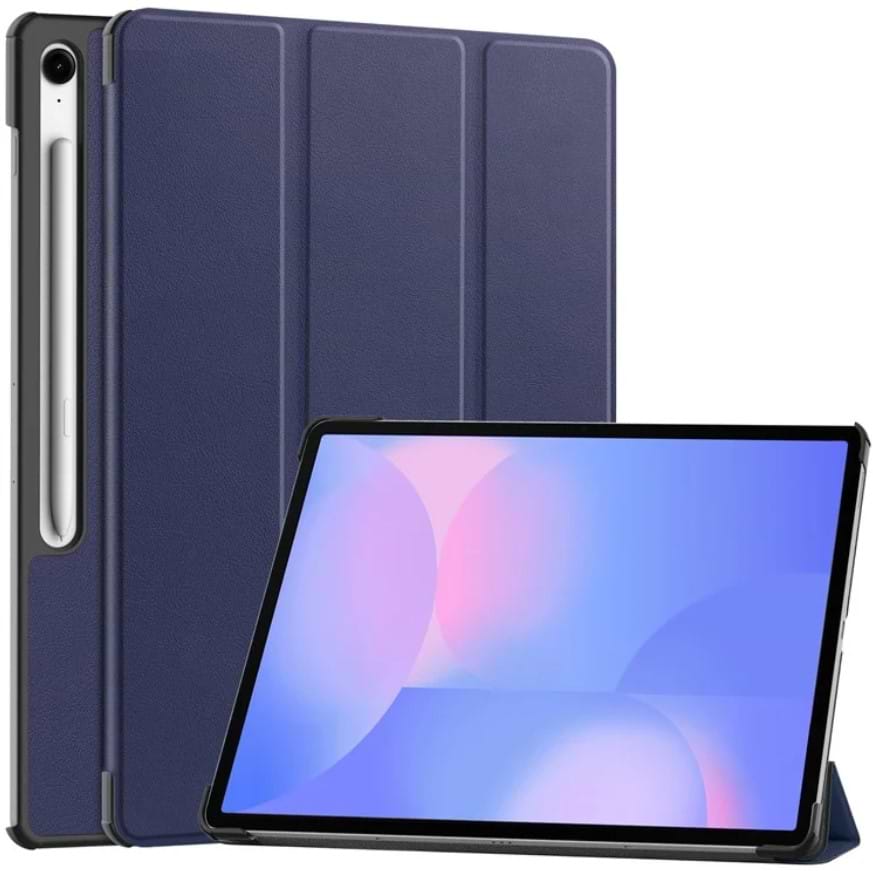 Чохол для планшету BeCover Smart Case for Samsung Galaxy Tab S10 FE Plus (SM-X620/SM-X626) 13.1" Deep Blue (713382) - Фото 1