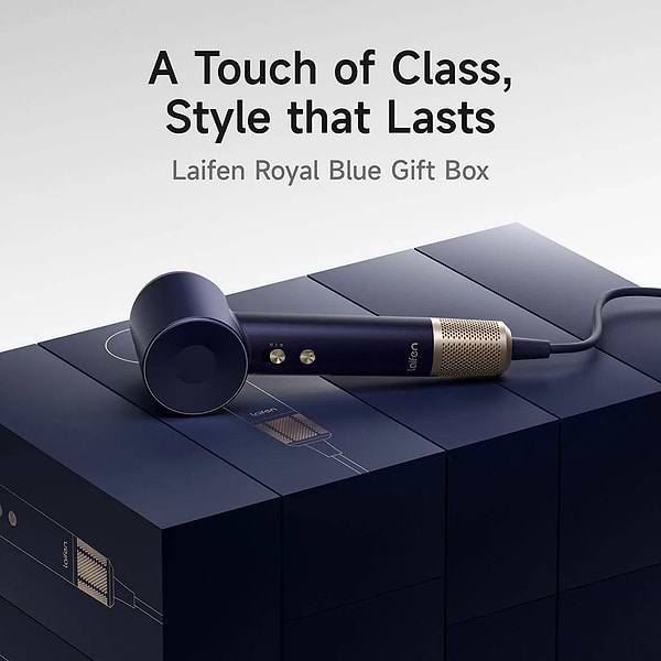 Фото - Фен Laifen Подарочный набор Swift Premium Golden Blue (1HD50-G-EU-PP-004)
