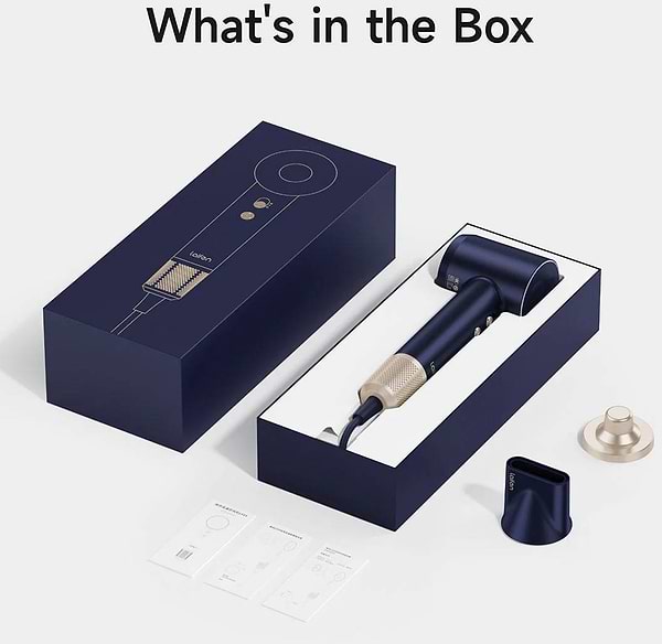 Фото - Фен Laifen Подарочный набор Swift Premium Golden Blue (1HD50-G-EU-PP-004)