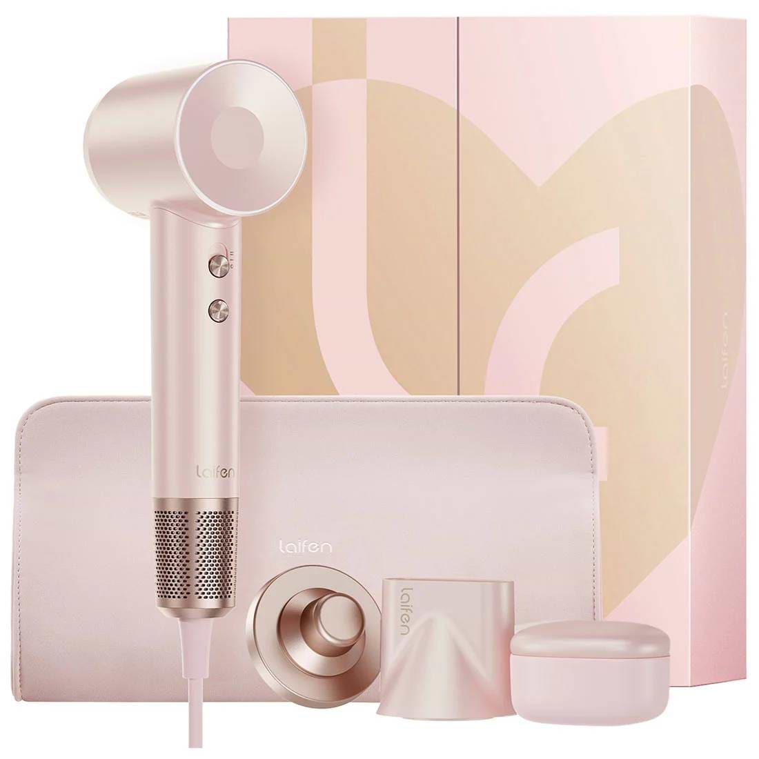 Фен Laifen Подарочный набор Swift Premium Golden Pink (1HD50-G-EU-PP-004) - Фото 1