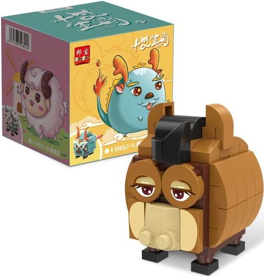 Пластиковий конструктор Banbao "Знаки зодіаку" (79 елм.) Кінь (ET802-7)