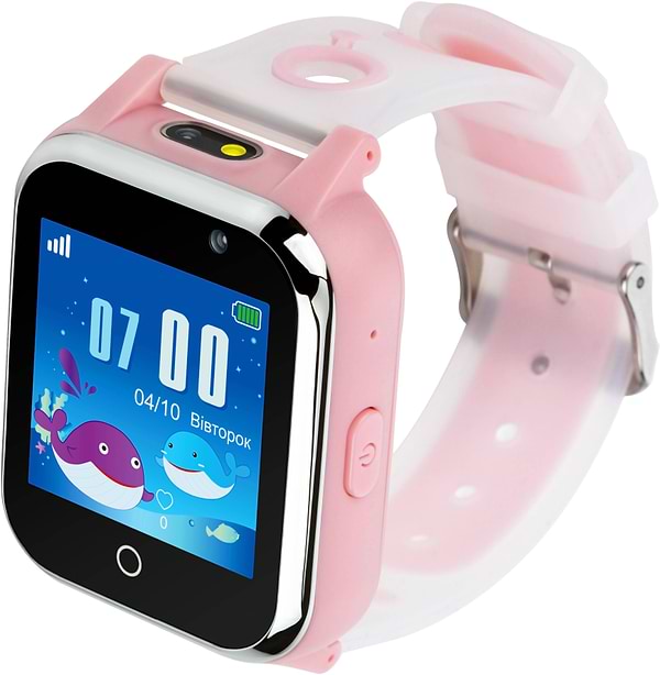 Фото - Дитячий годинник Aura A100 Tracker/WIFI Pink (AUR-A100-P)