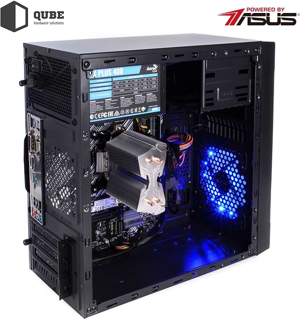 Фото - Системний блок QUBE QB Ryzen 5 3600 RX 550 4GB 3221 (Ryzen53600RX 5504GB1611)