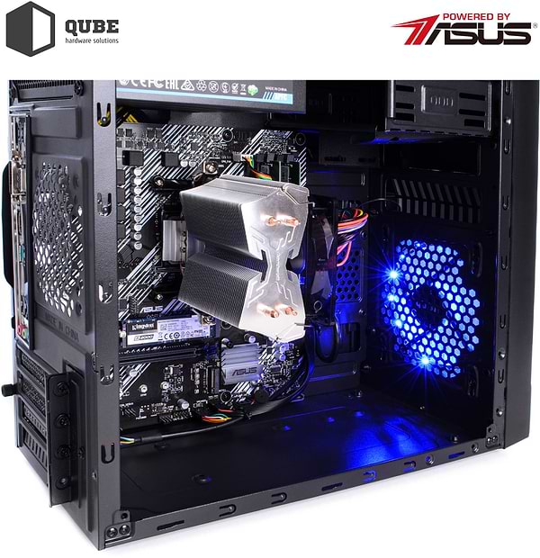 Фото - Системний блок QUBE QB Ryzen 5 3600 RX 550 4GB 3221 (Ryzen53600RX 5504GB1611)