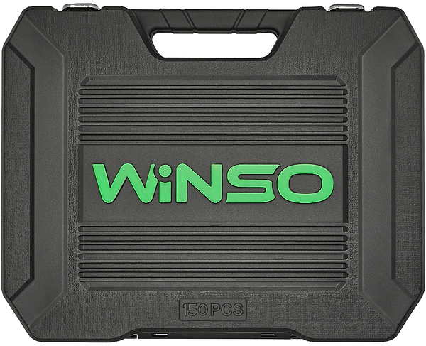 Фото - Набор инструментов Winso в кейсе Pro 150 шт. (924150)
