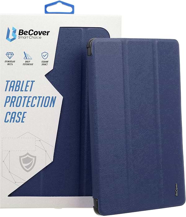 Фото - Чехол для планшета BeCover Smart Case for Samsung Galaxy Tab S10 FE Plus (SM-X620/SM-X626) 13.1" Deep Blue (713382)
