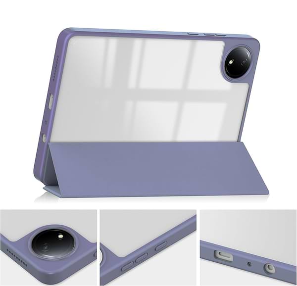 Фото - Чохол для планшета BeCover Soft Edge TPU з кріпленням для стілусу for Xiaomi Redmi Pad SE 8.7'' Purple (712571)