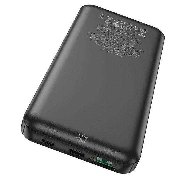 Фото - Батарея мобільна HOCO J102 Cool figure PD20W+QC3.0 10 000mAh Black (6931474783608)