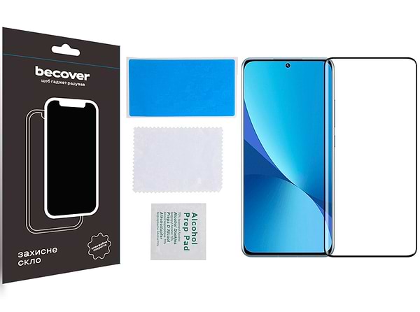 Фото - Захисне скло для смартфону BeCover Xiaomi Redmi 13 Black (711524)