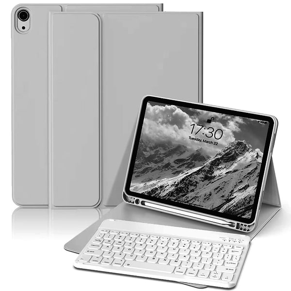 Фото - Чохол-клавіатура для планшета BeCover for Apple iPad Mini 6 2021 Gray (712988)