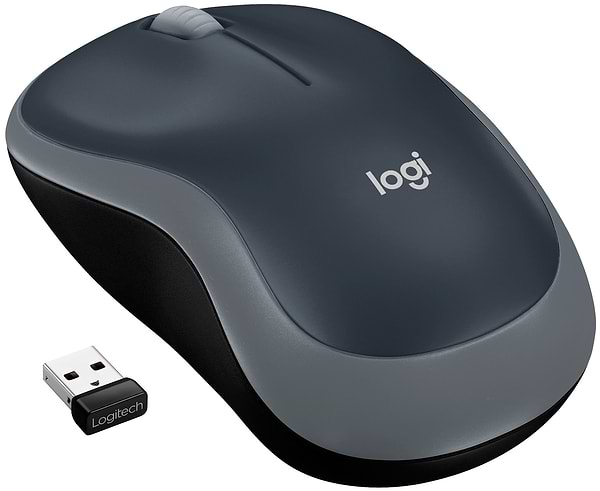 Фото - Уценка - Мышь беспроводная Logitech M185 WL Swift Grey 910-002238