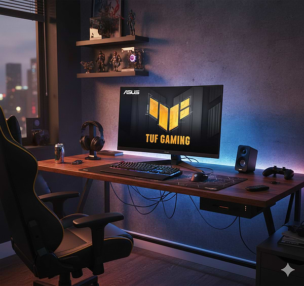 Фото - Монітор ігровий Asus TUF Gaming VG27WQ3B