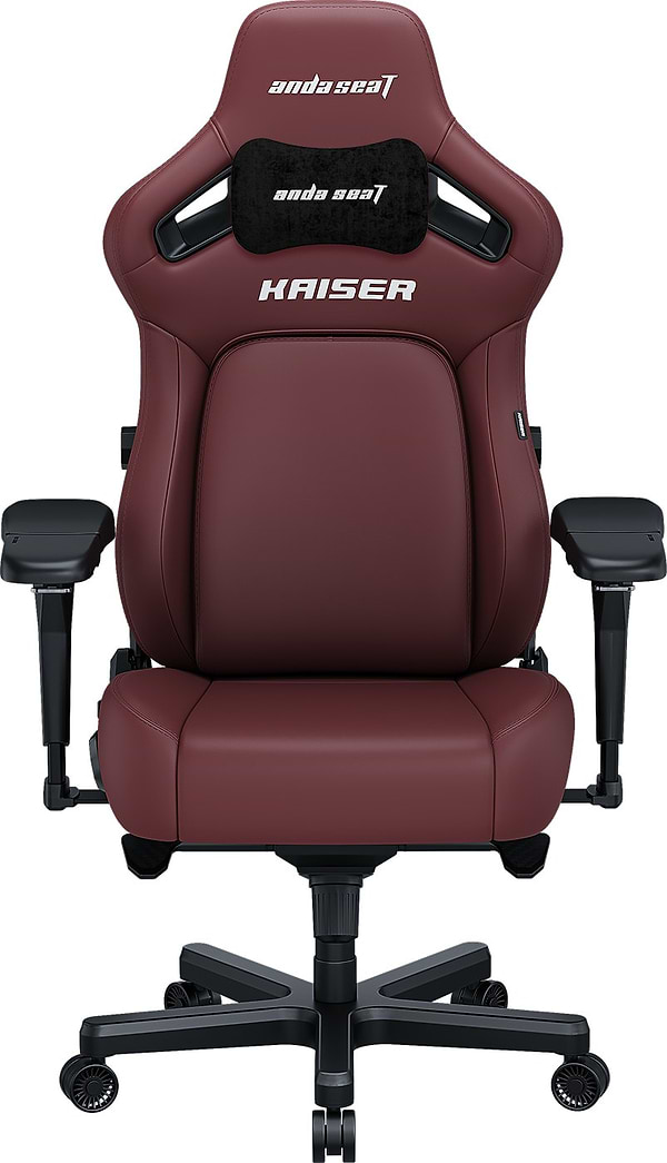 Фото - Крісло для геймерів Anda Seat Kaiser 4 Size L Maroon Premium PVC (AD12YDDC-L-20-A-PV/C)