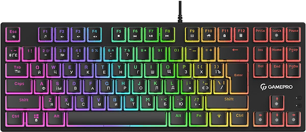 Фото - Клавиатура проводная игровая GamePro MK80B Blue Фото - Клавиатура проводная игровая GamePro MK80B Blue
