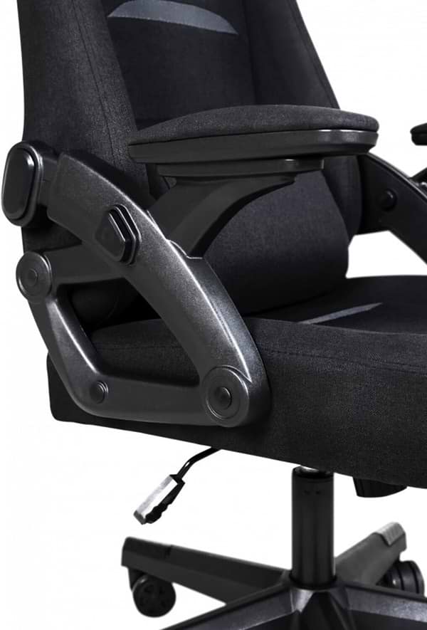 Фото - Крісло для геймерів GT Racer X-5993-1 Fabric Black