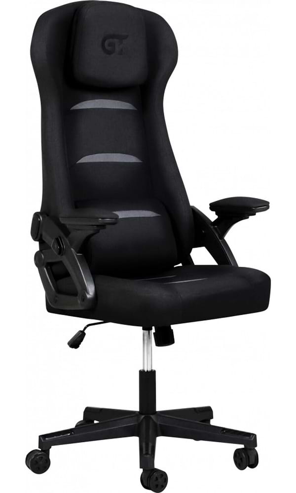 Фото - Крісло для геймерів GT Racer X-5993-1 Fabric Black