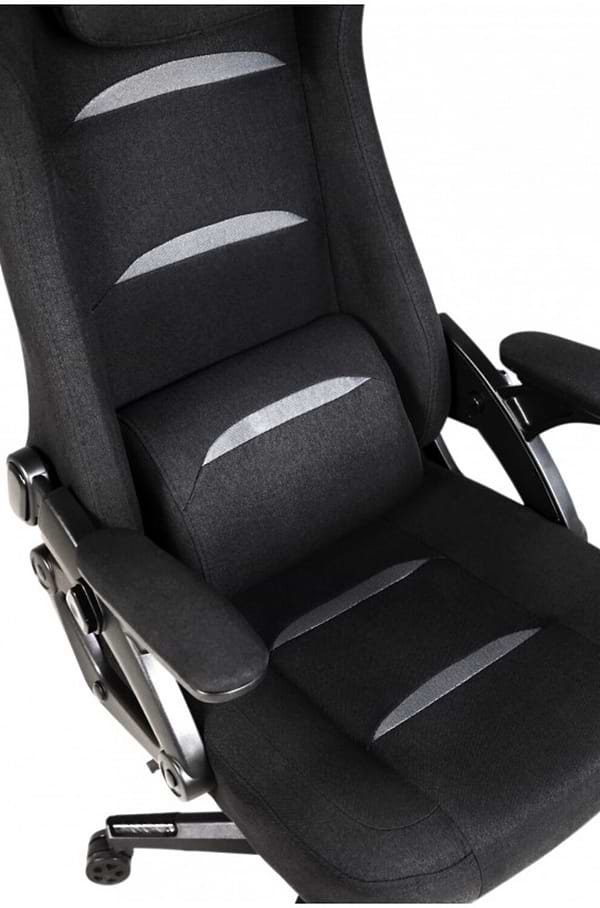 Фото - Крісло для геймерів GT Racer X-5993-1 Fabric Black