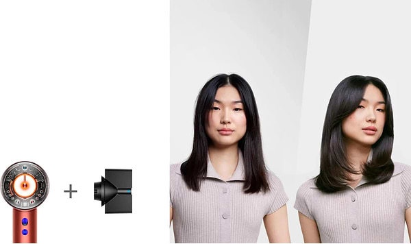 Фото - Фен Dyson HD16 Supersonic Nural Strawberry Bronze/Blush Pink Бронзовый/Розовый (561725-01)