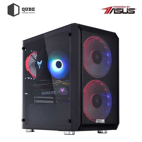 Фото - Системний блок QUBE QB Ryzen 5 5600X RX 560 4GB 1611 (Ryzen55600XRX 5604GB1611)