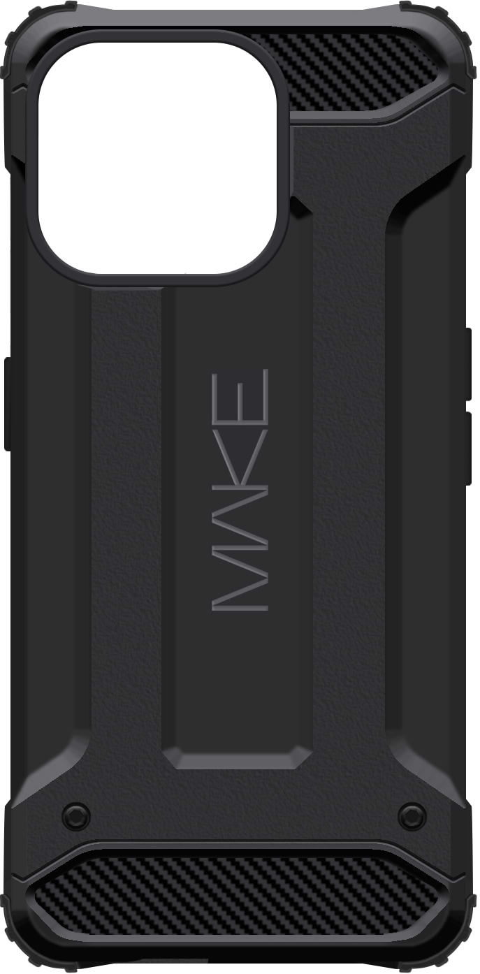 Чехол для смартфона MAKE for Apple iPhone 15 Pro Panzer Black (MCN-AI15PBK) - Фото 1