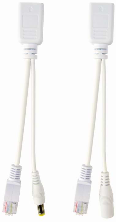 PoE-адаптер Gembird PP12-POE-0.15M-W