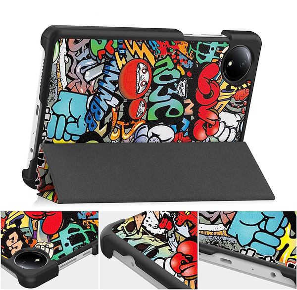 Фото - Чохол для планшета BeCover Smart Case for Xiaomi Redmi Pad SE 8.7'' Graffiti (711913)