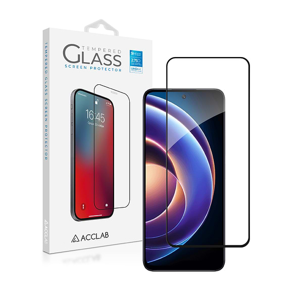 Фото - Защитное стекло для смартфона ACCLAB Full Glue for Xiaomi Redmi Note 12R Black (1283126589836)