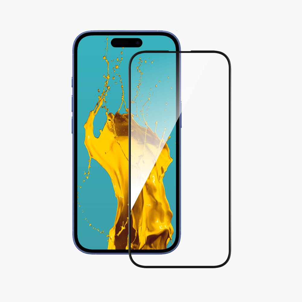 Захисне скло для смартфону Piko Full Glue for Apple iPhone 16 Black (1283126593383)