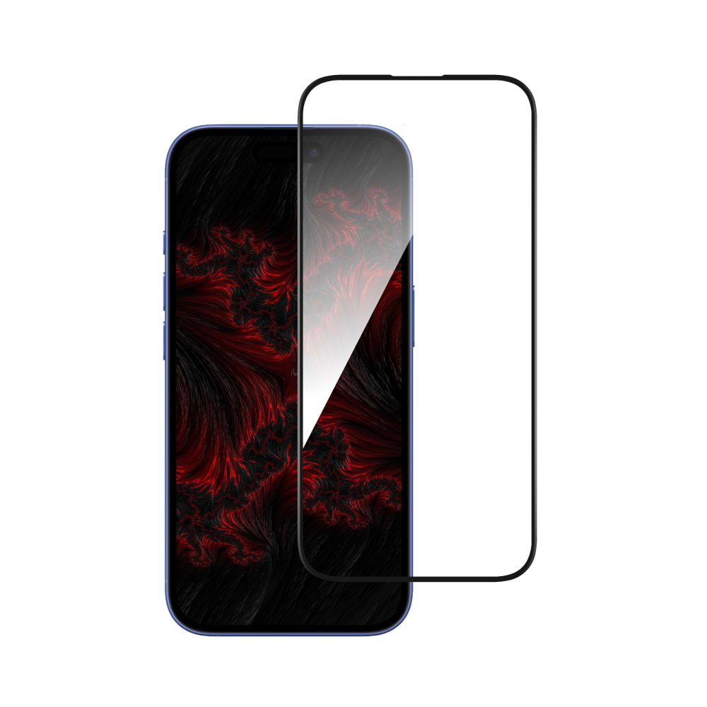 Защитное стекло для смартфона Intaleo Full Glue for Apple iPhone 16 Plus Black (1283126593796)