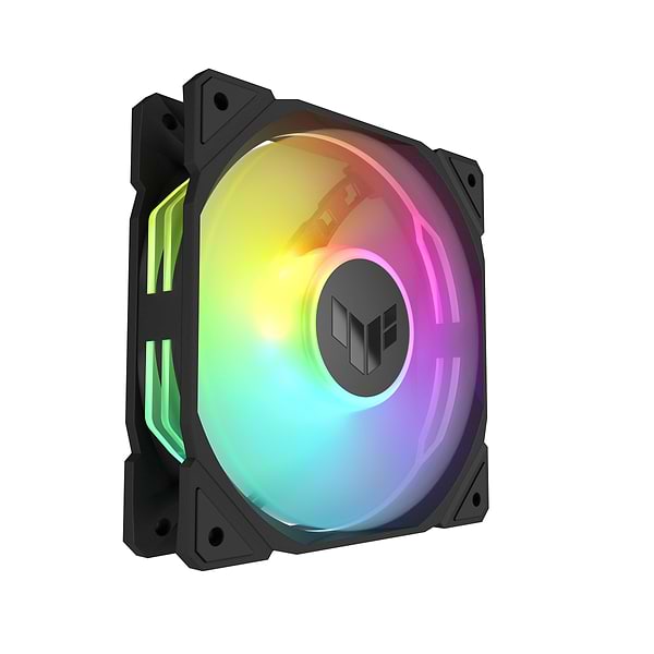 Фото - Корпусний вентилятор Asus TUF Gaming TR120 ARGB Reverse Black (90DA00D0-B09000)