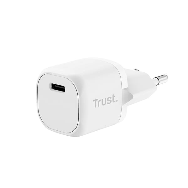 Фото - Сетевое зарядное устройство Trust Maxo USB-C PD White (25205)