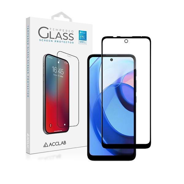 Фото - Захисне скло для смартфону ACCLAB Full Glue for Moto E30/E40 
Black (1283126545788)