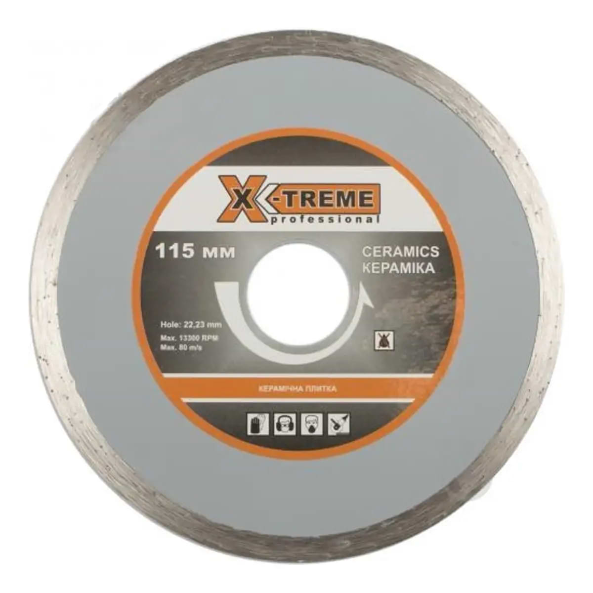 Диск алмазный X-Treme Ceramics 1A1R XT110125 (4222612)