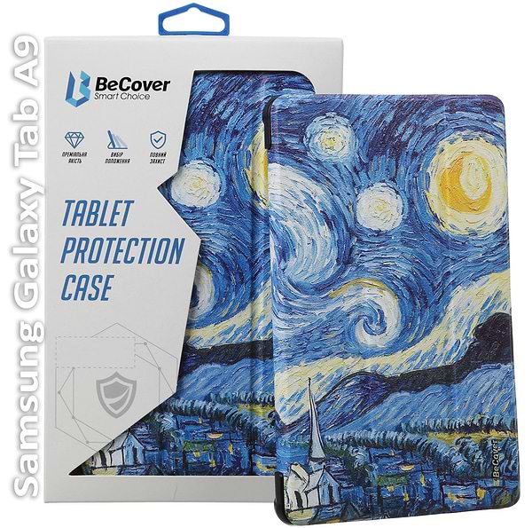 Фото - Чехол для планшета BeCover Smart Case for Samsung Galaxy Tab A9 SM-X115 8.7" Night (709920)