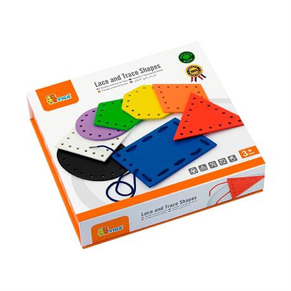 Фото - Настільна гра (до 2 років) Viga Toys Геометричні фігури (50538)