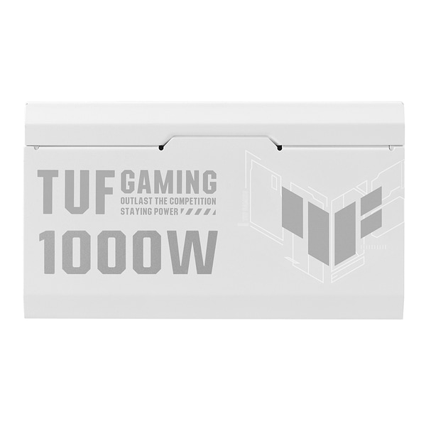 Фото - Блок питания для ПК Asus TUF-GAMING-1000G-WHITE PCIE5 1000W Gold (90YE00S5-B0NA00)