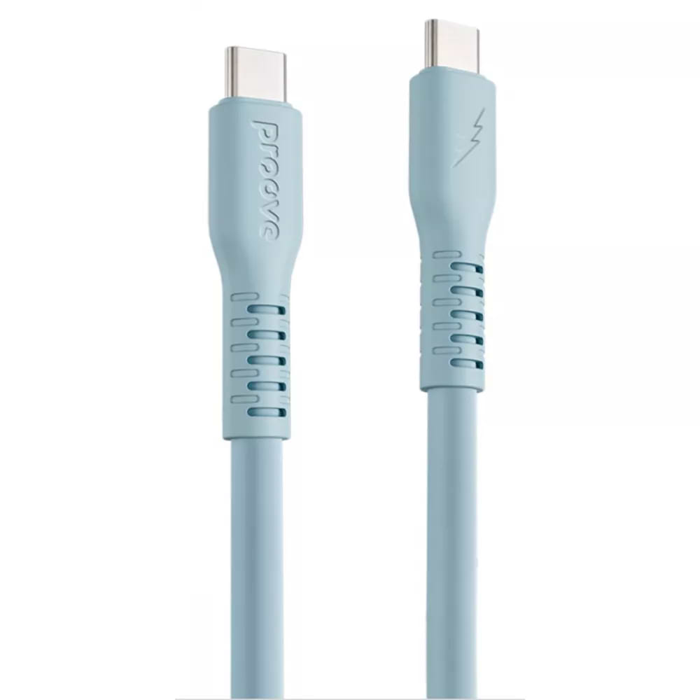 Кабель Proove Eternal Type-C to Type-C 60W 1m Light Blue (CCET60002208)