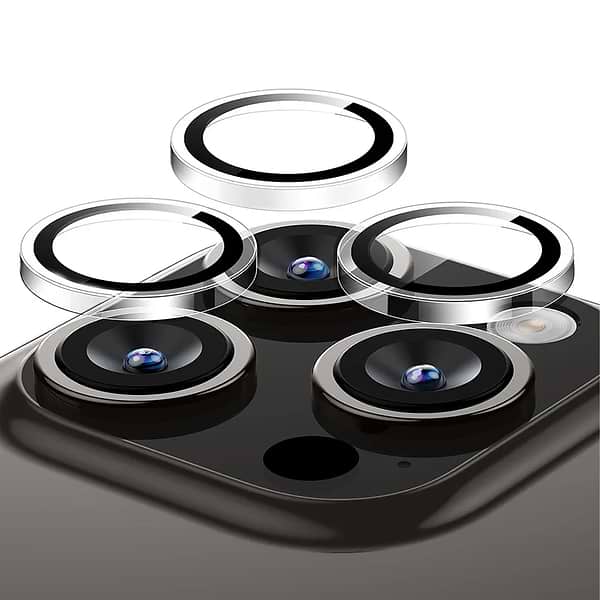 Фото - Захисне скло для смартфону Armorstandart для камери AR for iPhone 15 Pro / 15 Pro Max Clear (ARM76286)